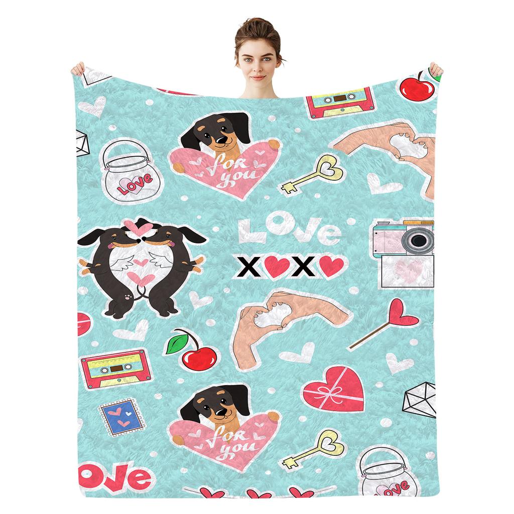 Hot Air Balloon Blanket Flannel Blanket Nap Blanket Blanket