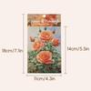 10 Packs A Corner of Flower Town Series Cute Retro Relief Decorative Paper Memo Pad Journal Scrapbooking Material Paper