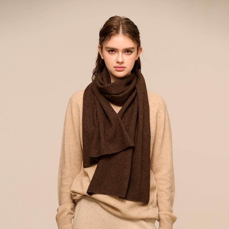 

Yak fleece scarf, wool blended scarf, women s autumn and winter warm scarf dual-purpose Inner Mongolia 170cm верблюд