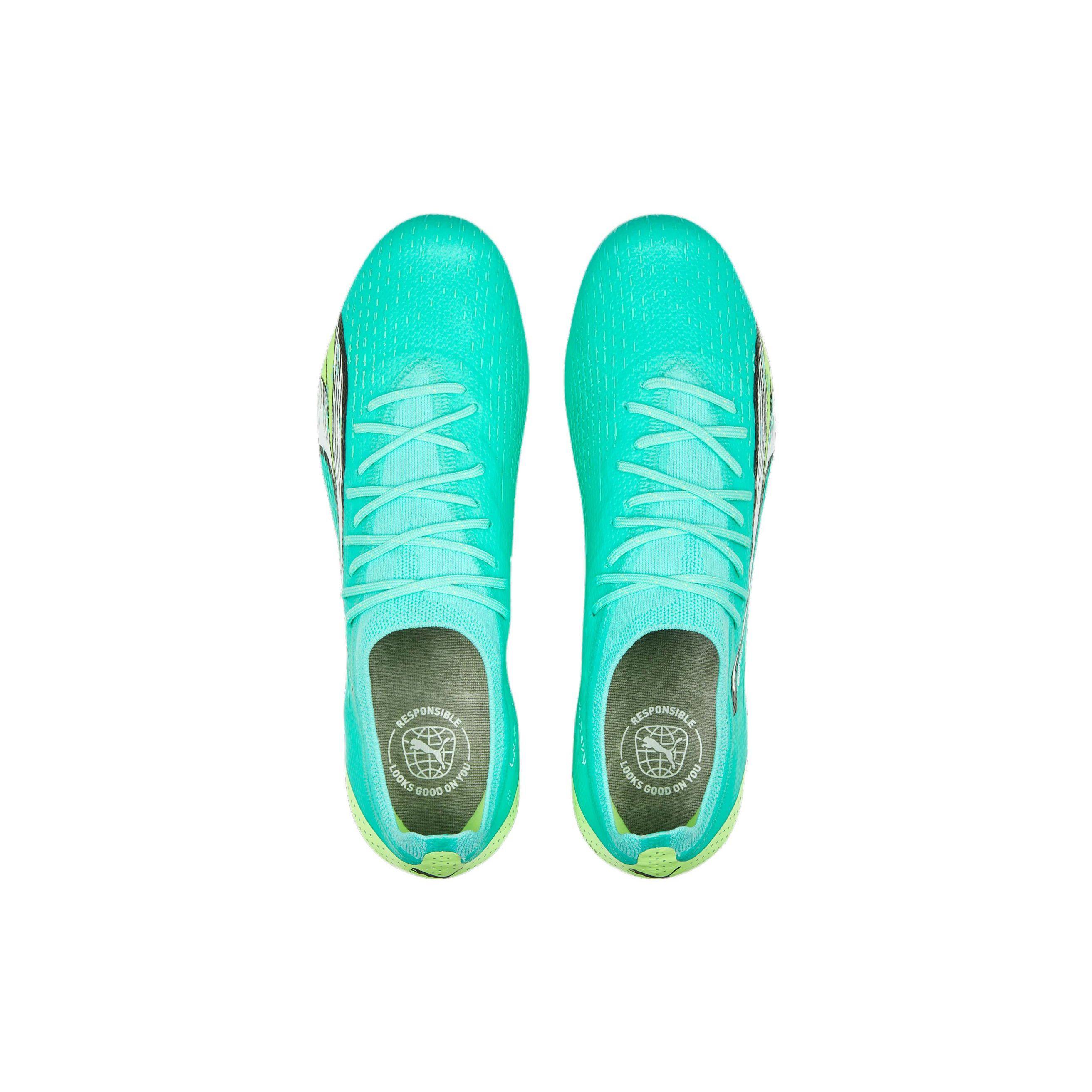 Puma Ultra Ultimate FG AG Supercharge Pack — кроссовки унисекс Electric Peppermint Green — фото 4