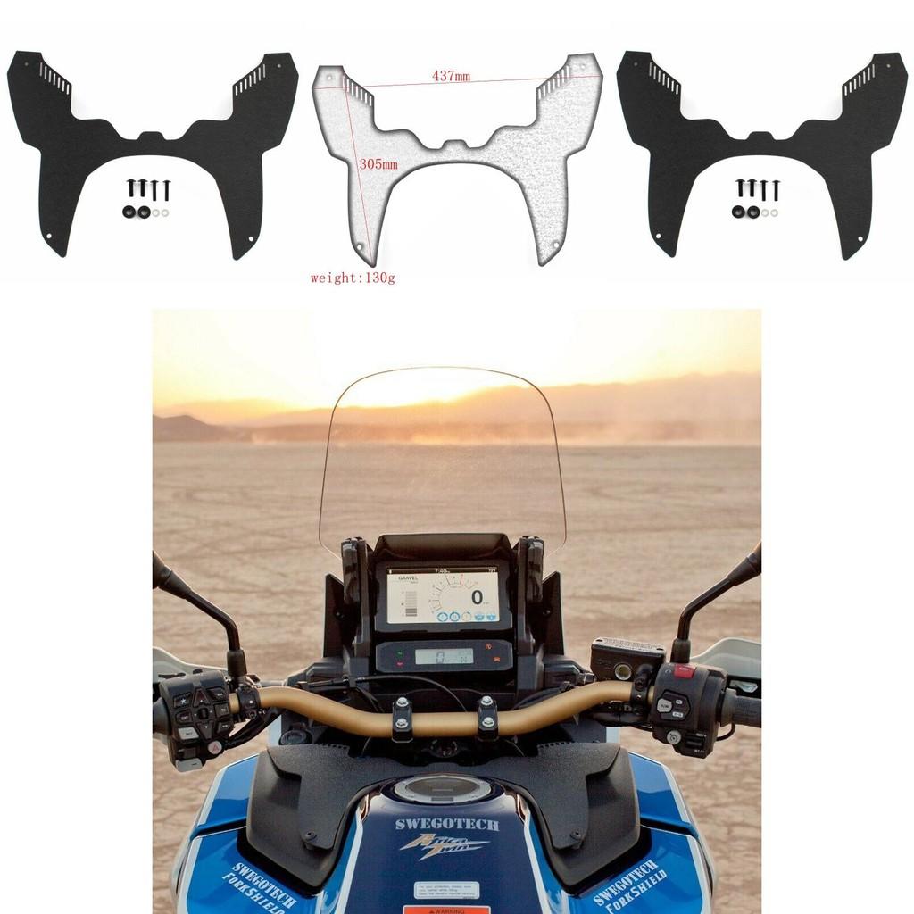 Black Fork Sleek Deflector For Crf1100l Adventure Bike Fuel Tank Cover 2020 To 2022