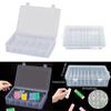 Sewing Thread Storage Box Sewing Thread Box Portable Bobbin Carrying Case Household Clear Empty Sewing Yarn Spools Container