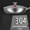 KBH Flagship Stainless Steel Honeycomb 3-Piece Cookware Set