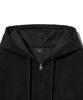 Brownbreath Everyday Corduroy Hood Zip Up - Black