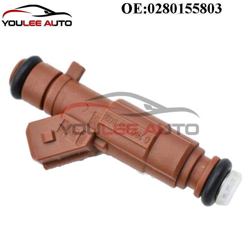 4 PZ 0280155803 96288914 Ugelli Iniettori Carburante Per Peugeot 306 406 605 806 Citroen Xm Xantia Xsara Synergie 2.0 16V Ricambi Auto