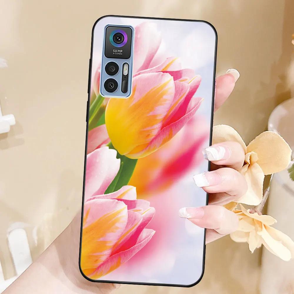 Case For TCL 30 5G Coque TCL 30 Plus TPU Soft Silicone Fashion Phone Funda For TCL 30 Plus Back Cover Case Luxury Capa Bumper