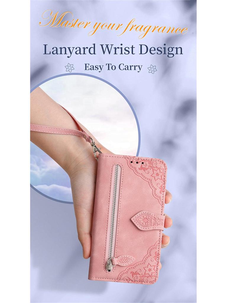 Universal Leather Flip Case for Apple 17, Samsung, Google 9 Pro