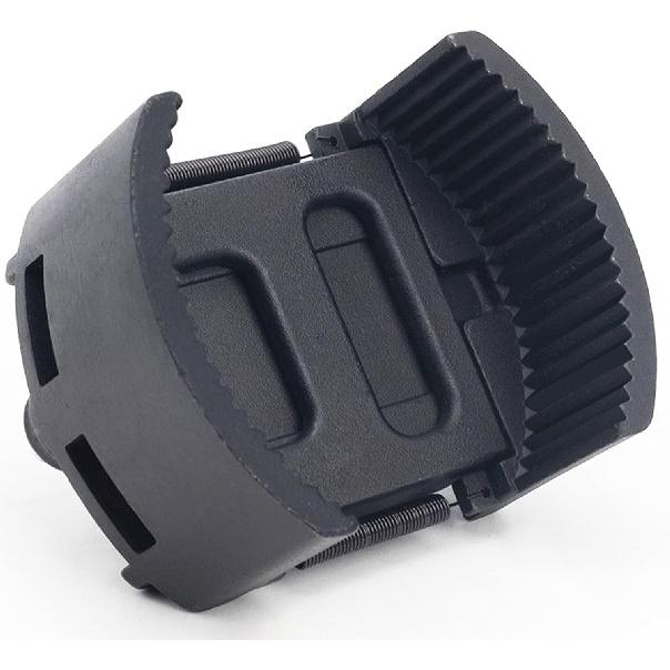 Verstellbarer Ölfilterschlüssel, passend für 2-3/8 bis 3-1/8 Zoll (60-80mm) Filter für kleine und mittelgroße Schraubölfilter Sein 1/2-Zoll-Antrieb und die Kappenform