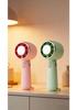 High-Speed Portable Handheld Fan with Ice Pack and Rechargeable Semiconductor Technology