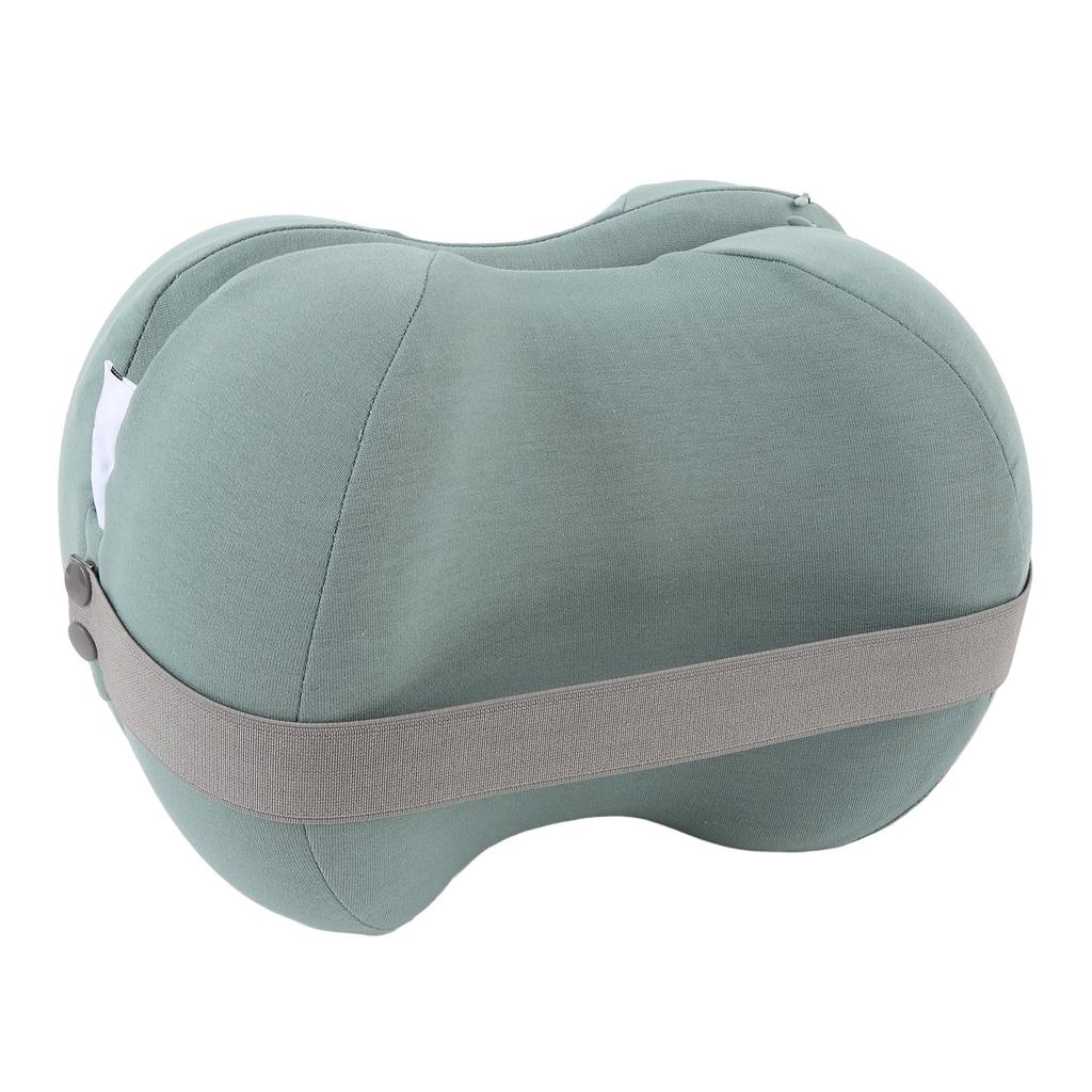 Knee Pillow for Side Sleepers Sleeping with Strap Slow Rebound Soft Memory Foam Matcha Green