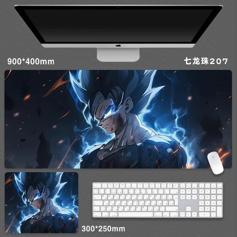 High Quality Japanese Animation Seven Dragon Ball Mouse Pad Oversized Boys Animation Two-dimensional E-sports Game Computer Keyboard Student Desk Pad