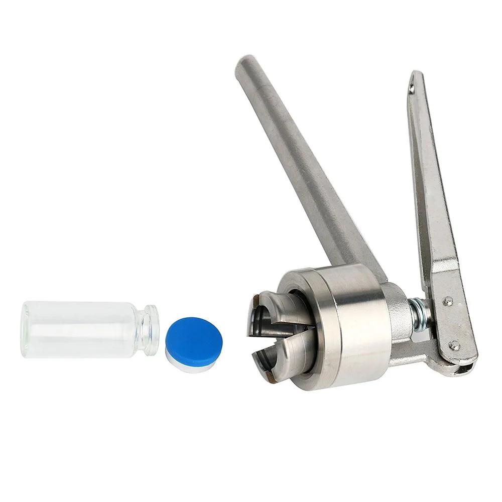 20mm FLIP-OFF Vial Crimper Manual Sealer, Crimper Medical, Narzędzie do zaciskania nakrętek do butelek, Ręczna maszyna do zamykania