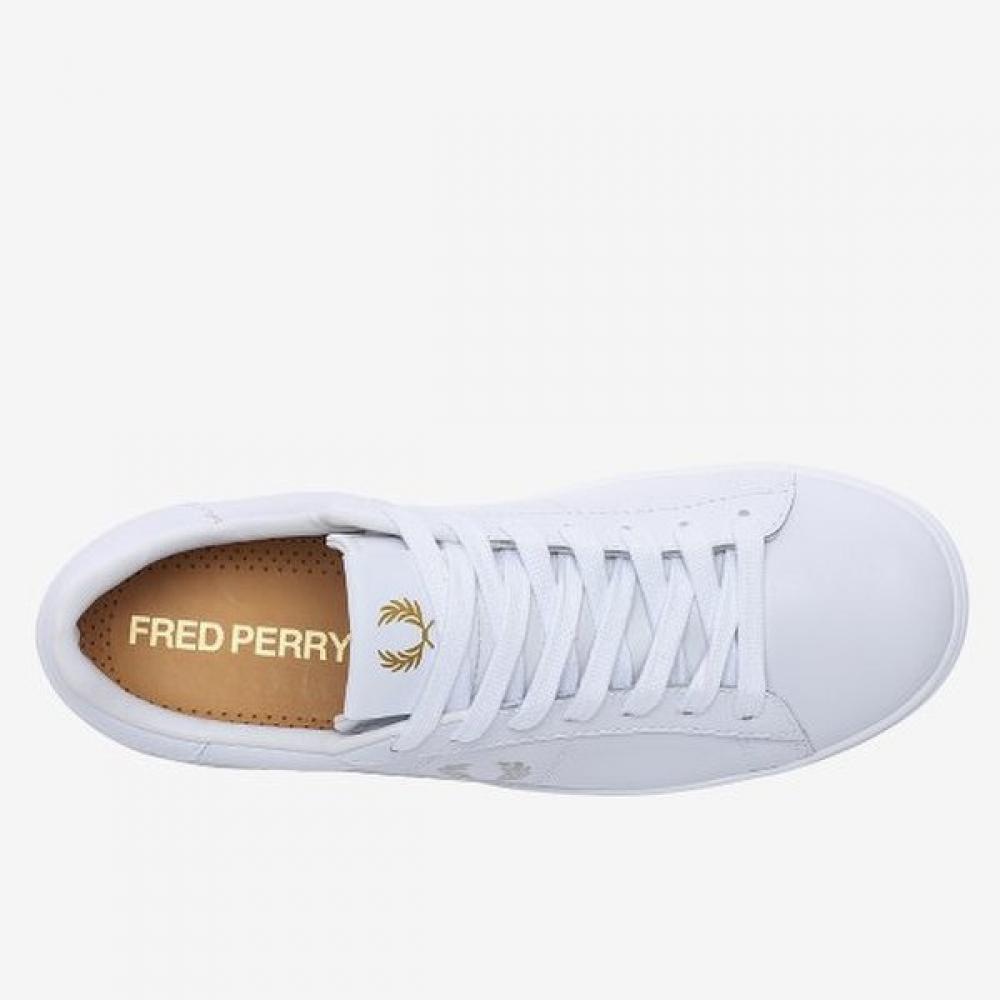 Fred Perry Unisex Sneakers New Spencer Leather  Nv