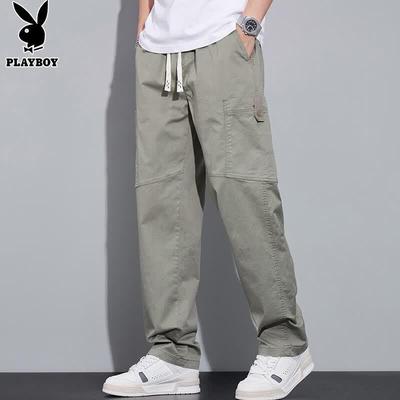Men's Spring Summer Cargo Casual Pants