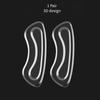 Silicone Gel Women High Heels Cushion Stickers Non-Slip Shoe Pads Adjustable Size Heel Insoles Protectors Foot Care Liner Insert