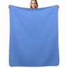 Coperta Blu Fiordaliso Sottile Morbida per Notti Estive