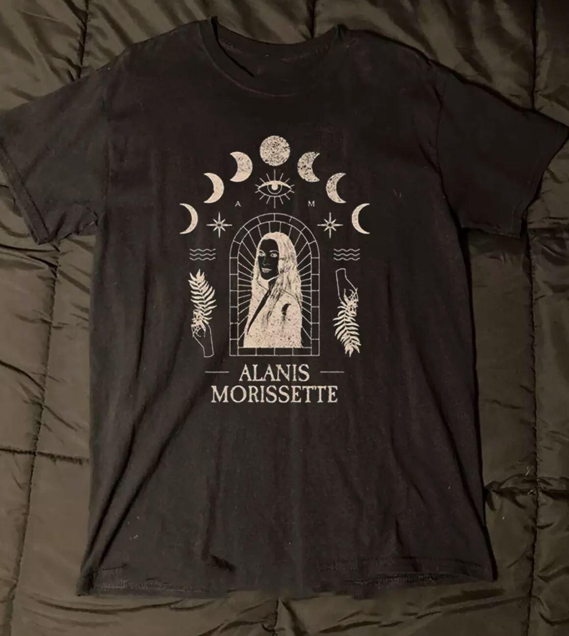 

Коллекция Alanis Morissette Tour 2024 Подарок для фаната Все размеры от S до 4XL футболка L