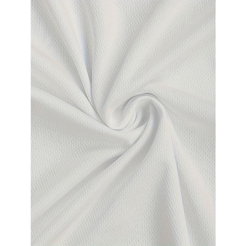 European Sizes Men's Round Neck Short Sleeve T-Shirt with Weightlifting Print, Fashionable Street Style Breathable Tee