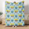 1Pc Powerpuff Girls Blanket For Couch Bed Plush Cozy Fuzzy Blanket Super Soft Warm Blankets For Fall And Winter 0918295