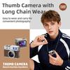 Thumb Camera, Portable Wearable Cam with 1080P HD Video Recording, 17g Lightweight, Keychain Camera with Built In