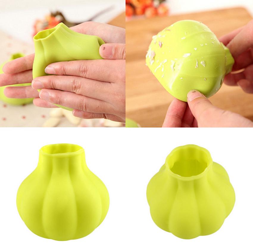 Profession Silicone Garlic Kitchen Diningroom Grater Peeler Tool Gadgets