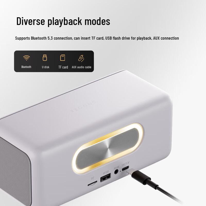 Philips TAS3609 Bluetooth Clock Radio Speaker