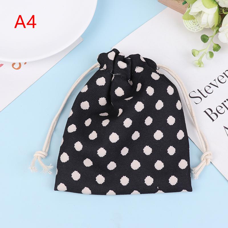 Cute Corduroy Small Lipstick Cosmetic Coin Purse Key Drawstring Storage Bag Women Jewelry Tote Rope Pouch String Bags Organizer