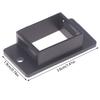 RJ45 1-Port Metallschraube Metall-Panelmontage Keystone-Adapterhalter Langes leeres Montageblech Rahmen Modul