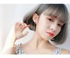 S925 Sterling Silver Garnet Reindeer Antler Stud Earrings - Cute Christmas Gift with Japanese and Korean Girlish Style