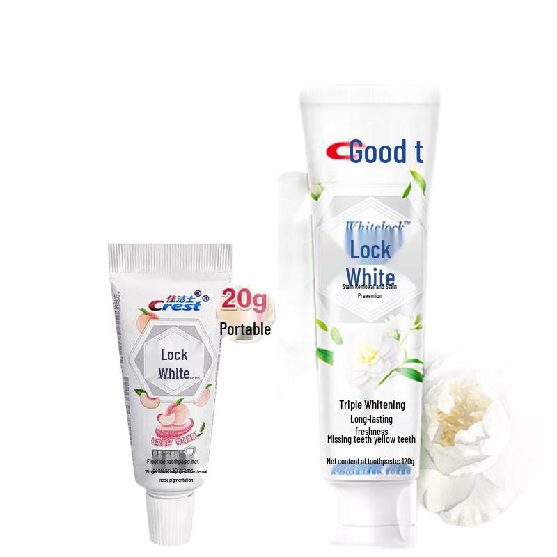 Crest Dual-Color Whitening Toothpaste Set
