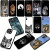 Leopard Stalking Wolf Art Phone Cover Case for Xiaomi Redmi Note 14 12 13 ProPlus A3 Pro Plus 12C 13C 14C 5G 4G Casing