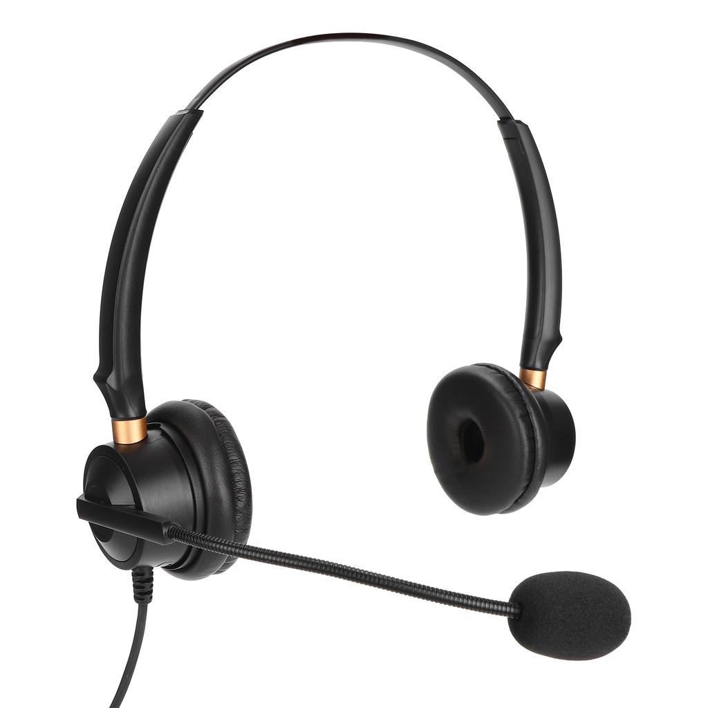 H600D‑2.5‑MV Customer Service Headset Support Volume Adjustment Telephone Headset with Noise Reduction Microphone