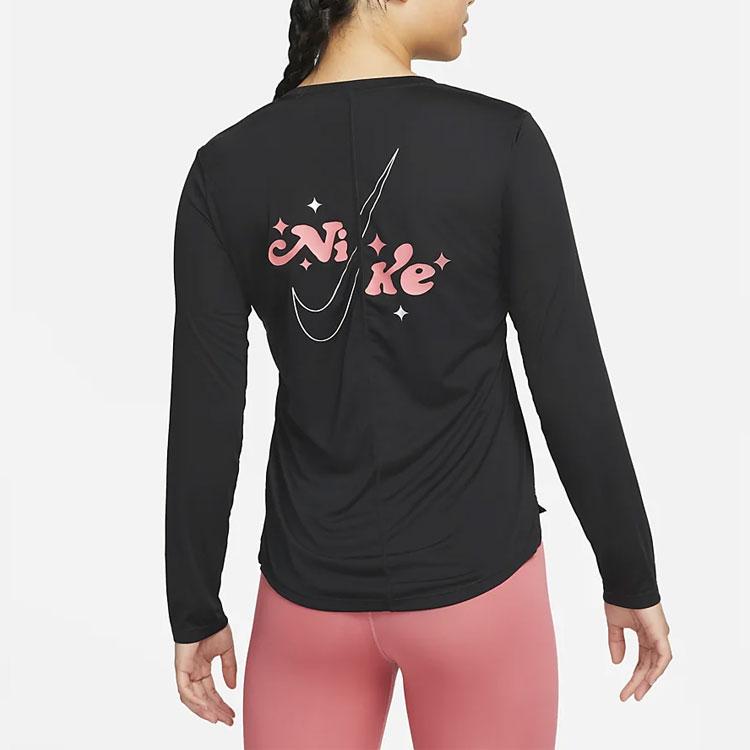 New Nike T Shirts Women's Black DO3802-010