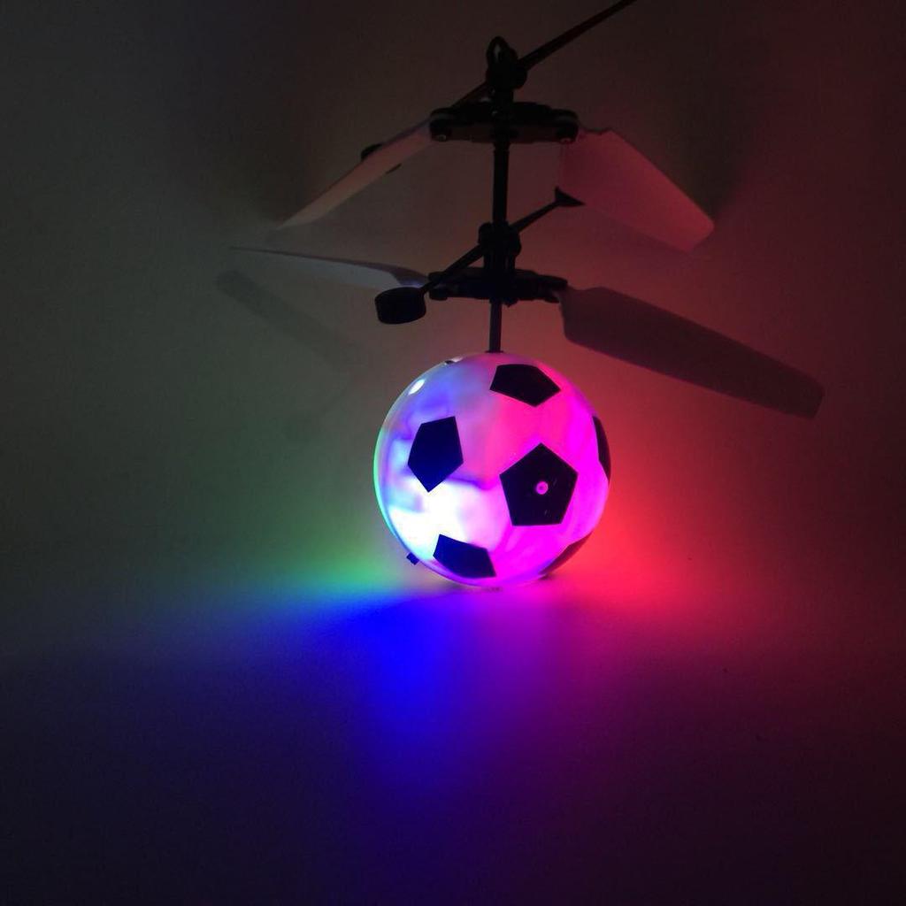 Gesture-Controlled LED Hovering Toy Ball - Rechargeable Indoor Aircraft for Kids