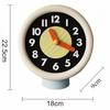 Luxury Table Clock Silent Aesthetic Desk Clocks Modern Decorative Tabletop Watch Living Room Desktop Watches Table Decorations
