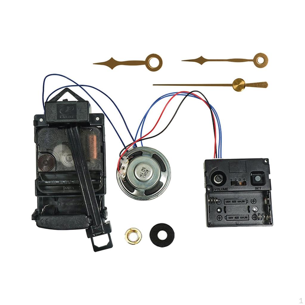 Pendulum Clock Movement Kits Making Replacement Parts Music Box Speaker