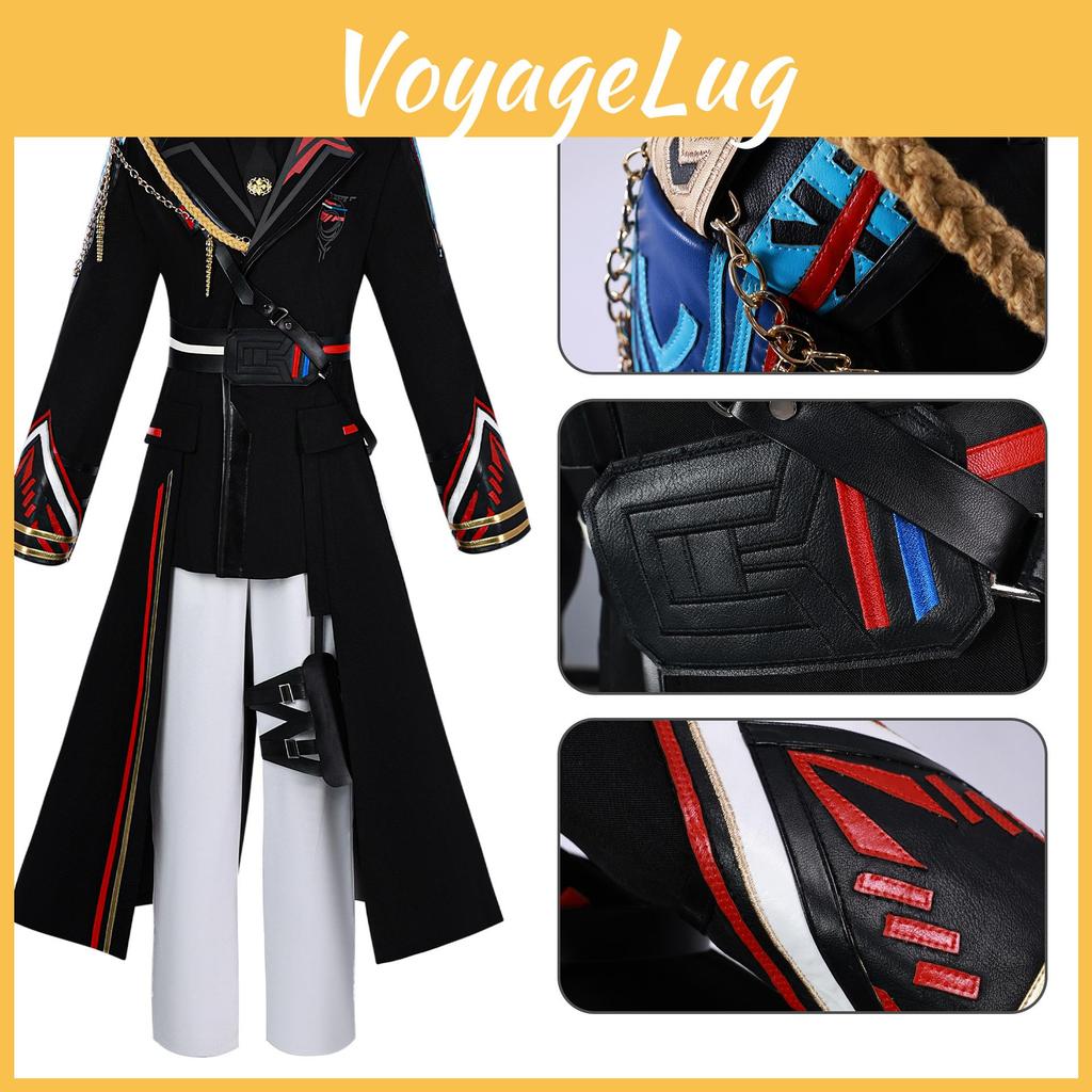 Liebe und Weltraum Caleb Far Air Marshal Cosplay Kostüm Halloween Party Geschenk