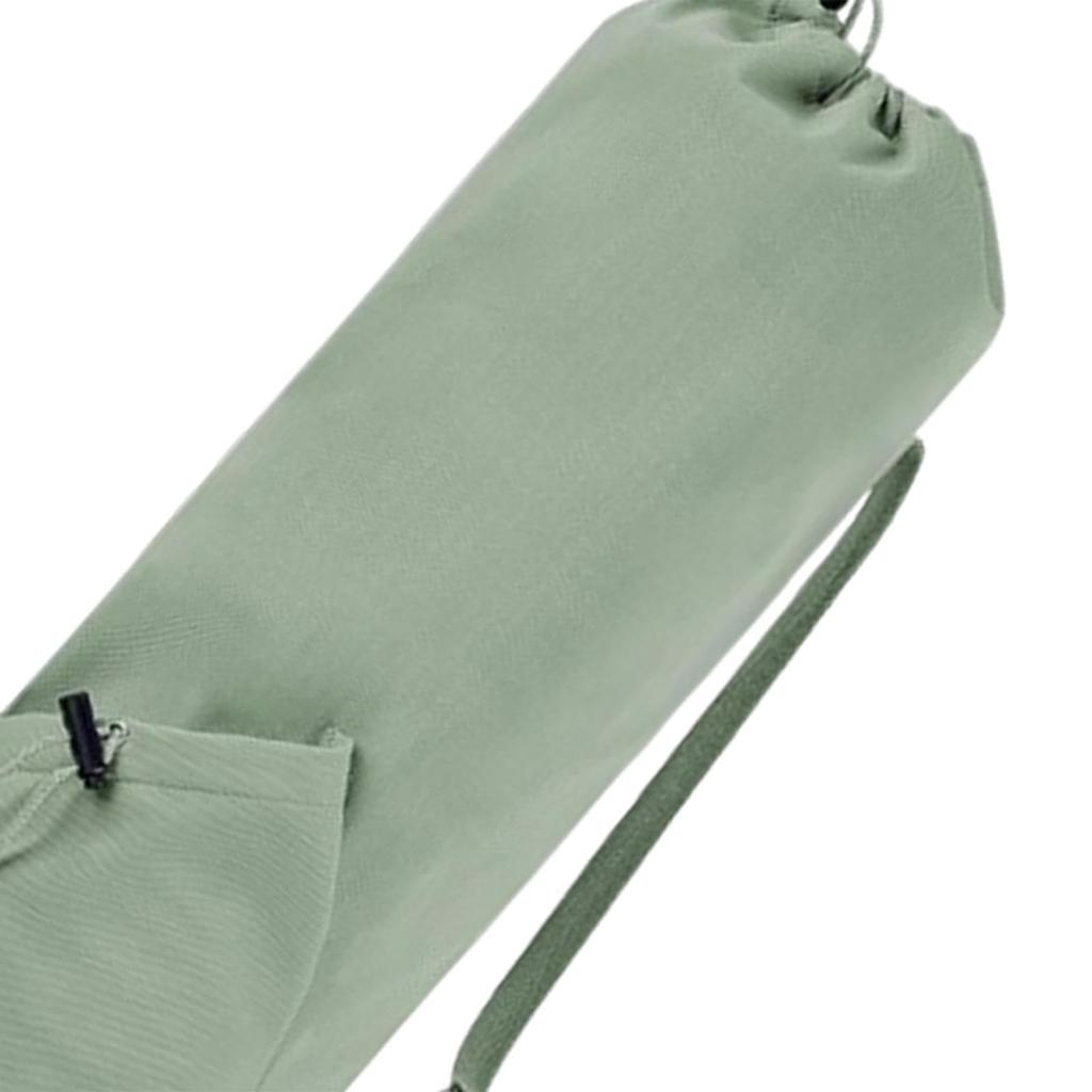 Yoga Mat Yoga Mat Case with Adjustable Yoga Mat Yoga Works Mat Gym Bag with Zipper and Perfect for Yoga Mat Easy To Green LOL-FUN Bag, Strap, Storage,
