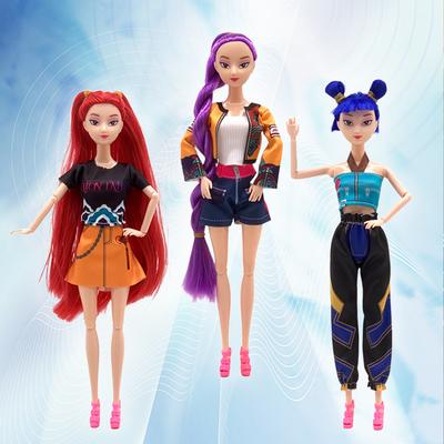K Pop Demon Hunters NEW Anime Doll Toy Rumi Mira Zoi Character Mask Figurine Birthday Gift Fan Club Gifts