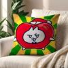 Funny Rabbit Christmas Cartoon cushion cover Pillow Cover Decoration Room Home Sofa living Office Car Nordic Simplicity