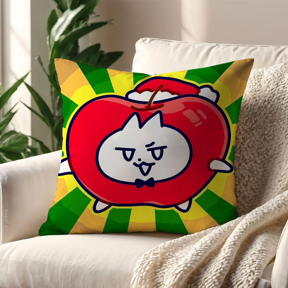 Funny Rabbit Christmas Cartoon cushion cover Pillow Cover Decoration Room Home Sofa living Office Car Nordic Simplicity