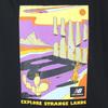 NB AT Graphic MT21509 Short Sleeve Black S [New Balance] T-shirt T-shirt (BK)