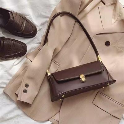 Niche Design High-end Retro Korean Ins Spring Underarm Bag Baguette Bag Female All-match Shoulder Bag