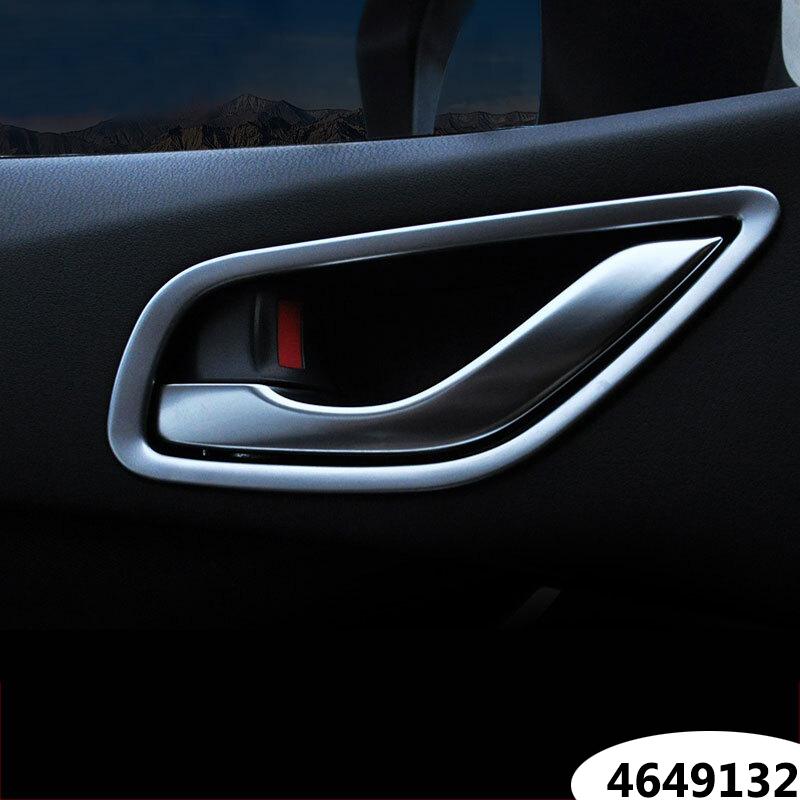 ABS Chrome For Mazda CX-5 CX5 Car Door Inside Armrest Decoration Strip Auto Interior Styling Accessories 2013 2014 2015 2016