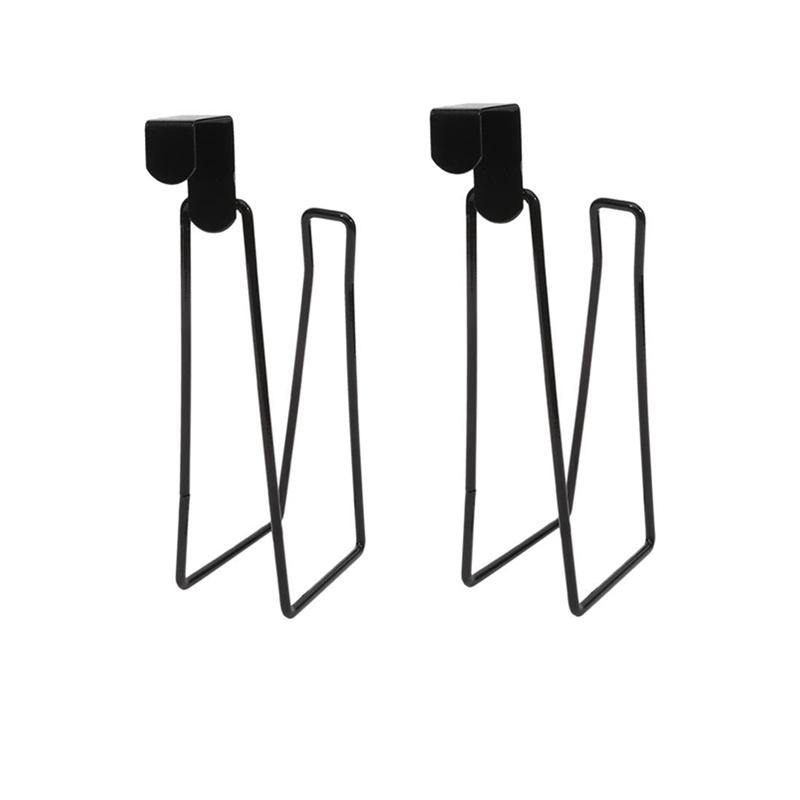 1/2pcsToilet Paper Holder - Easy Install Wall Mount Bathroom Tissue Roll Hanger with Painted Finish Space Saving No-Drill Design