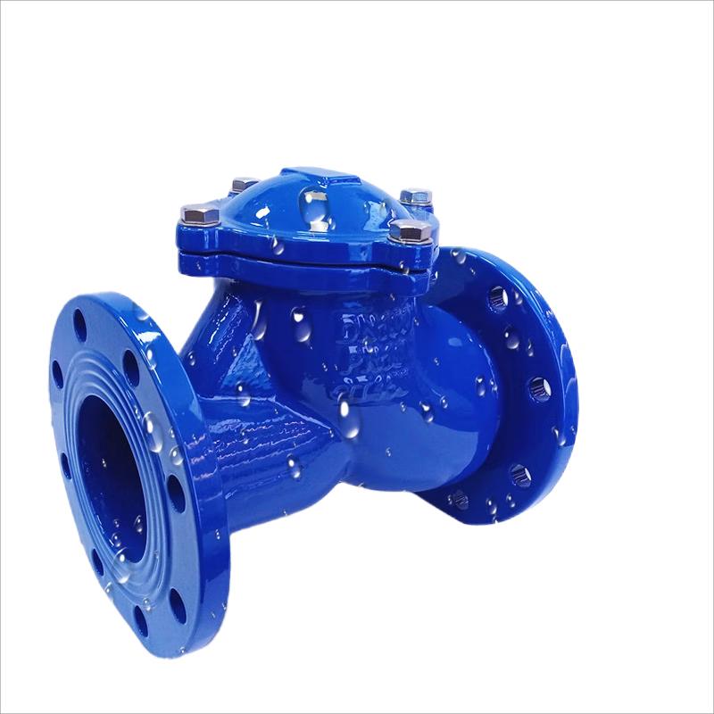 HQ41X Flanged Rolling Ball Spherical Check Valve DN80