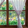 Plant Flower Butterfly Skirting Wall Stickers Living Room Background Wall Room Decorative Wall Stickers Wallpaper