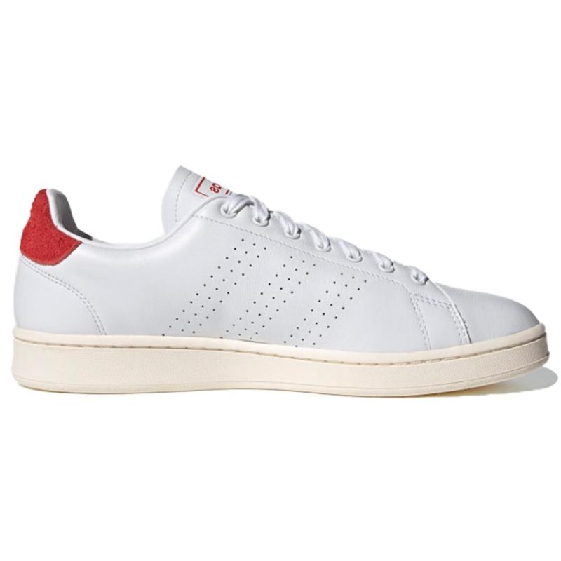 adidas Advantage 'White Vivid Red' Sneakers FY8808