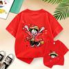 Summer Kids TShirt One Piece AnimeThemed Pure Cotton Printed Tee Cute Casual Style for BoysGirlsPerfect ForGiftingandTravel