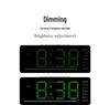 Multifunction LED Digital Alarm Clock - Silent, Simple Design for Kids' Bedside